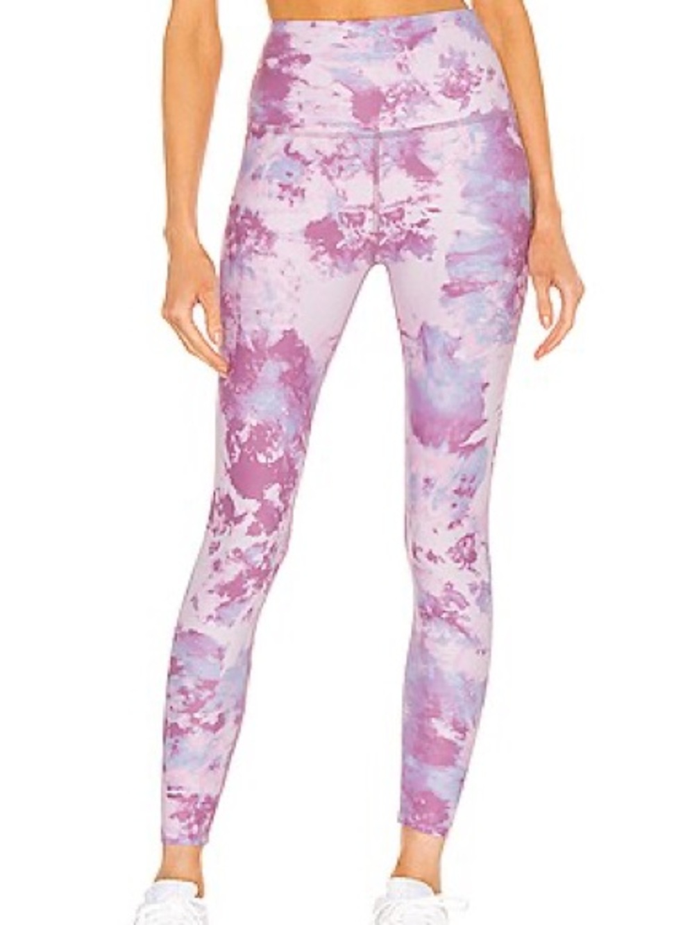 Beyond Yoga Orchid Haze Cosmic Dye leggings